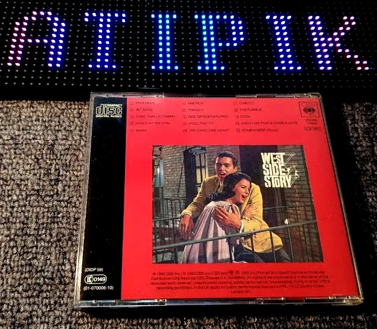 🎬 West Side Story - Banda Sonora Original Coleccionista 1965 - Prensado Holanda 🎵 – photo 2